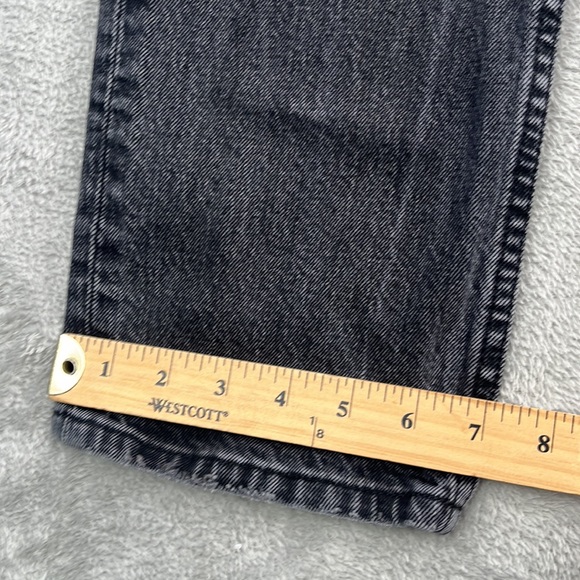 Abercrombie & Fitch 25, 0 Short Curve Love Gray , Charcoal Black 90s Straight HR - Picture 10 of 15